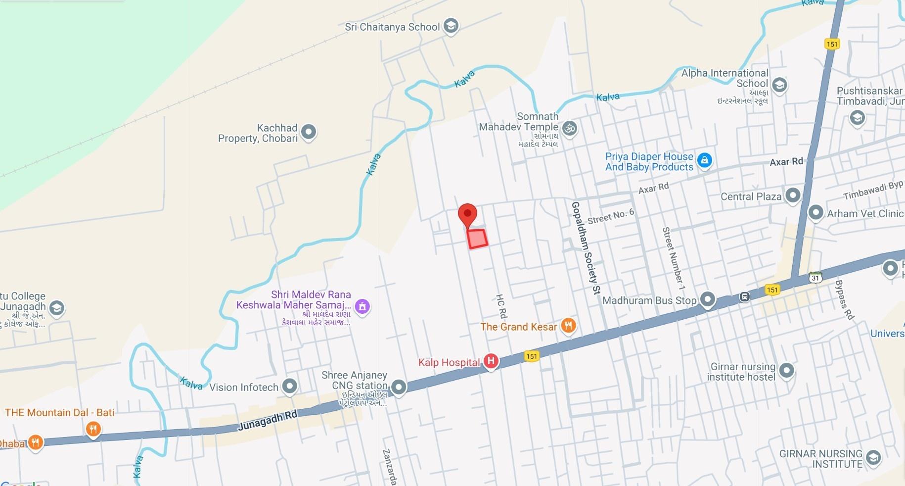  shreeji-heights Location Plan