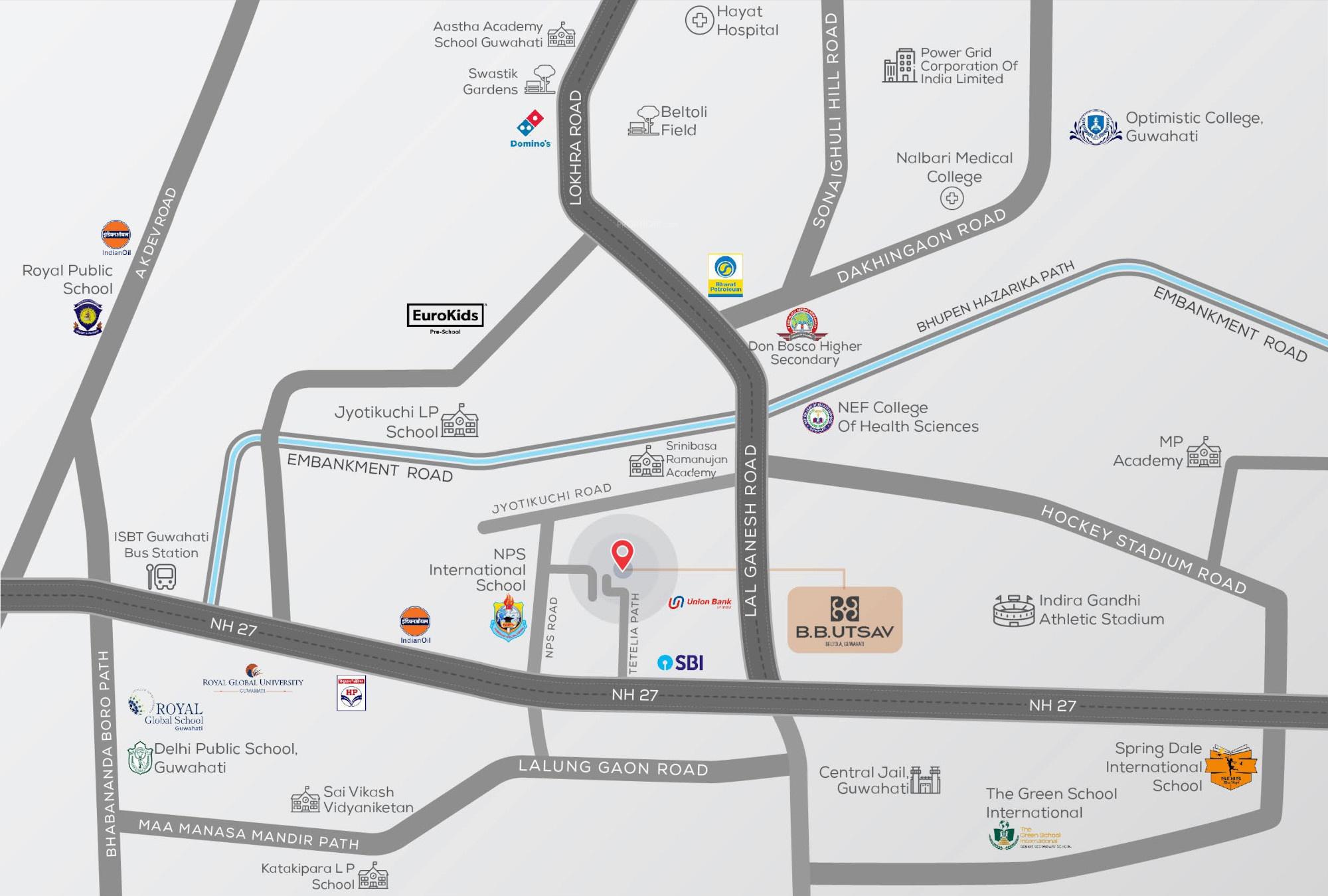  utsav Location Plan