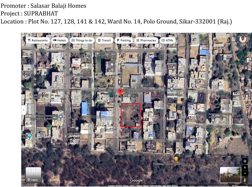  suprabhat Location Plan