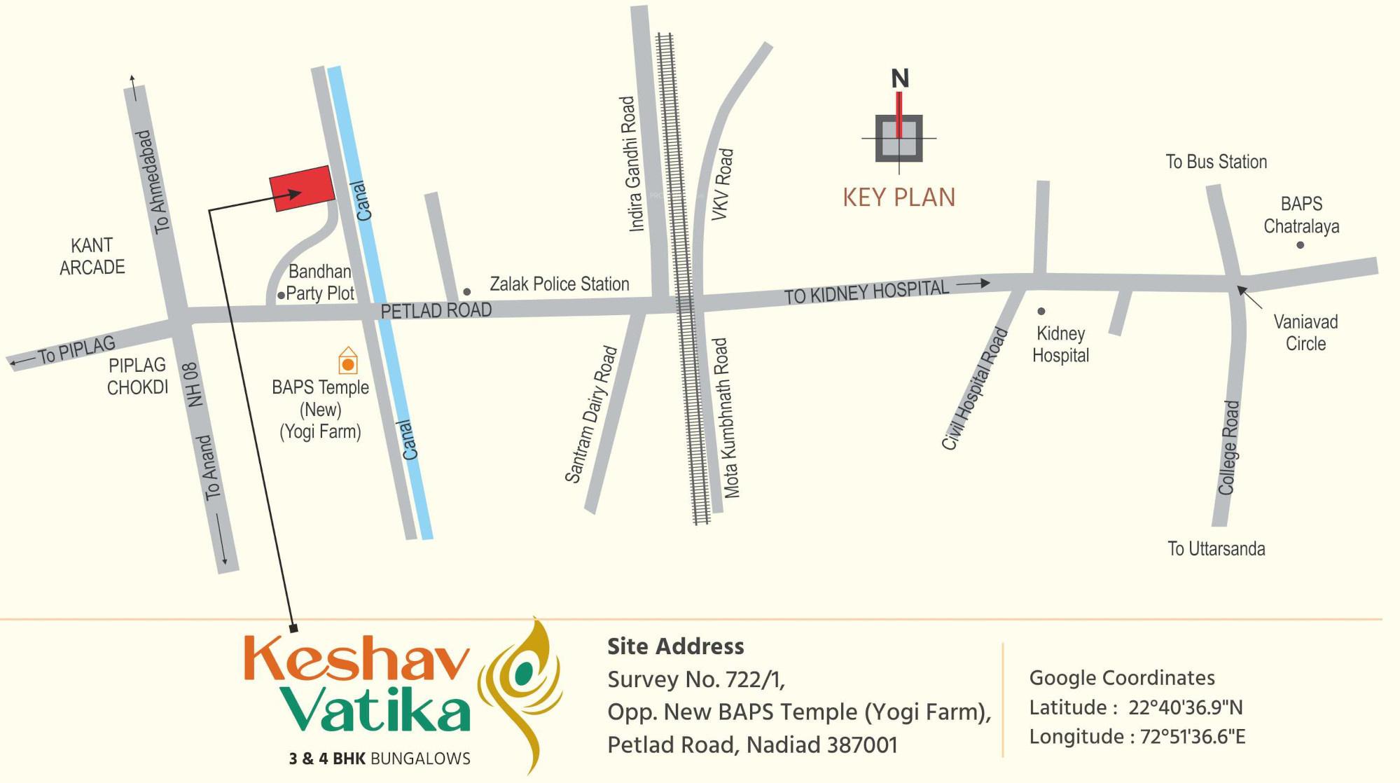  keshav-vatika Location Plan