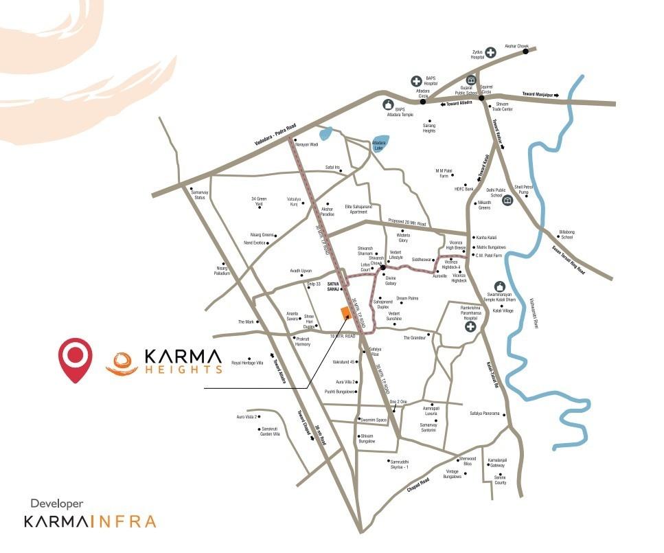 karma-heights Location Plan