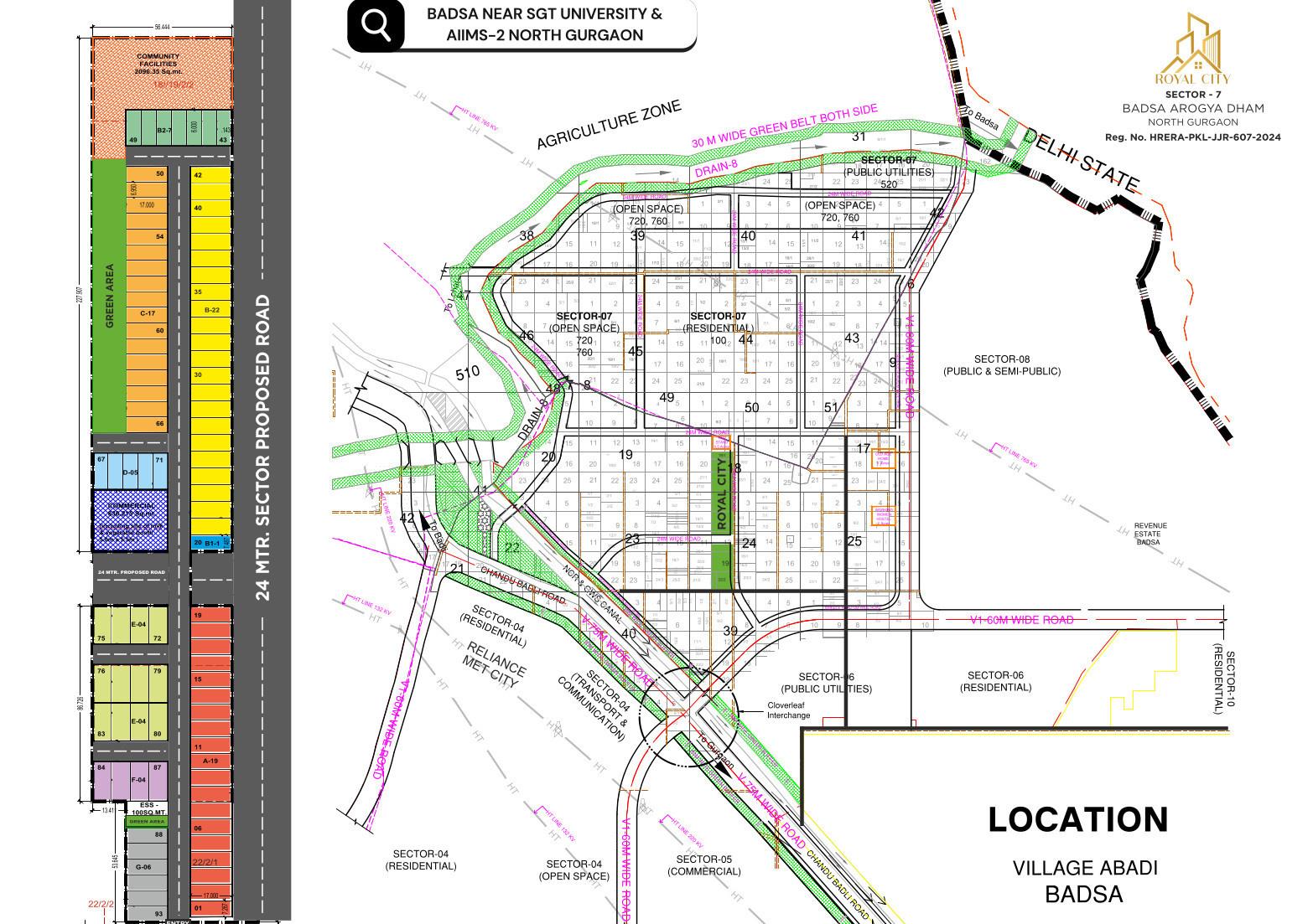  royal-city Layout Plan