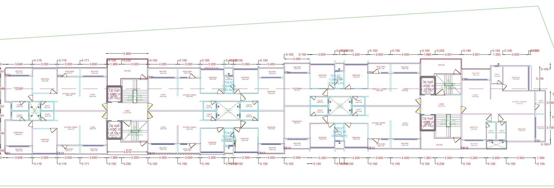  madhavam-heights Cluster Plan 8th Floor
