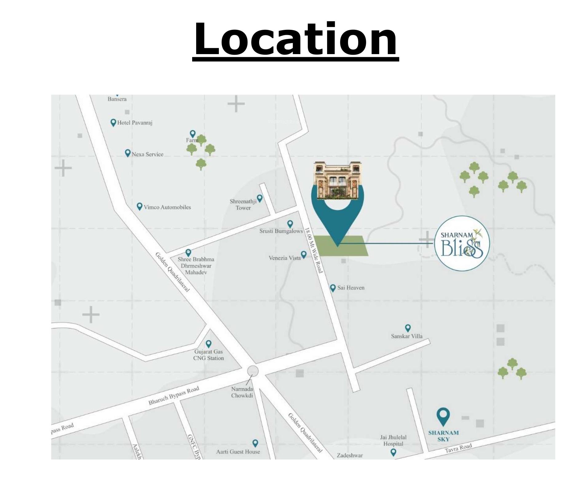  sharnam-bliss Location Plan