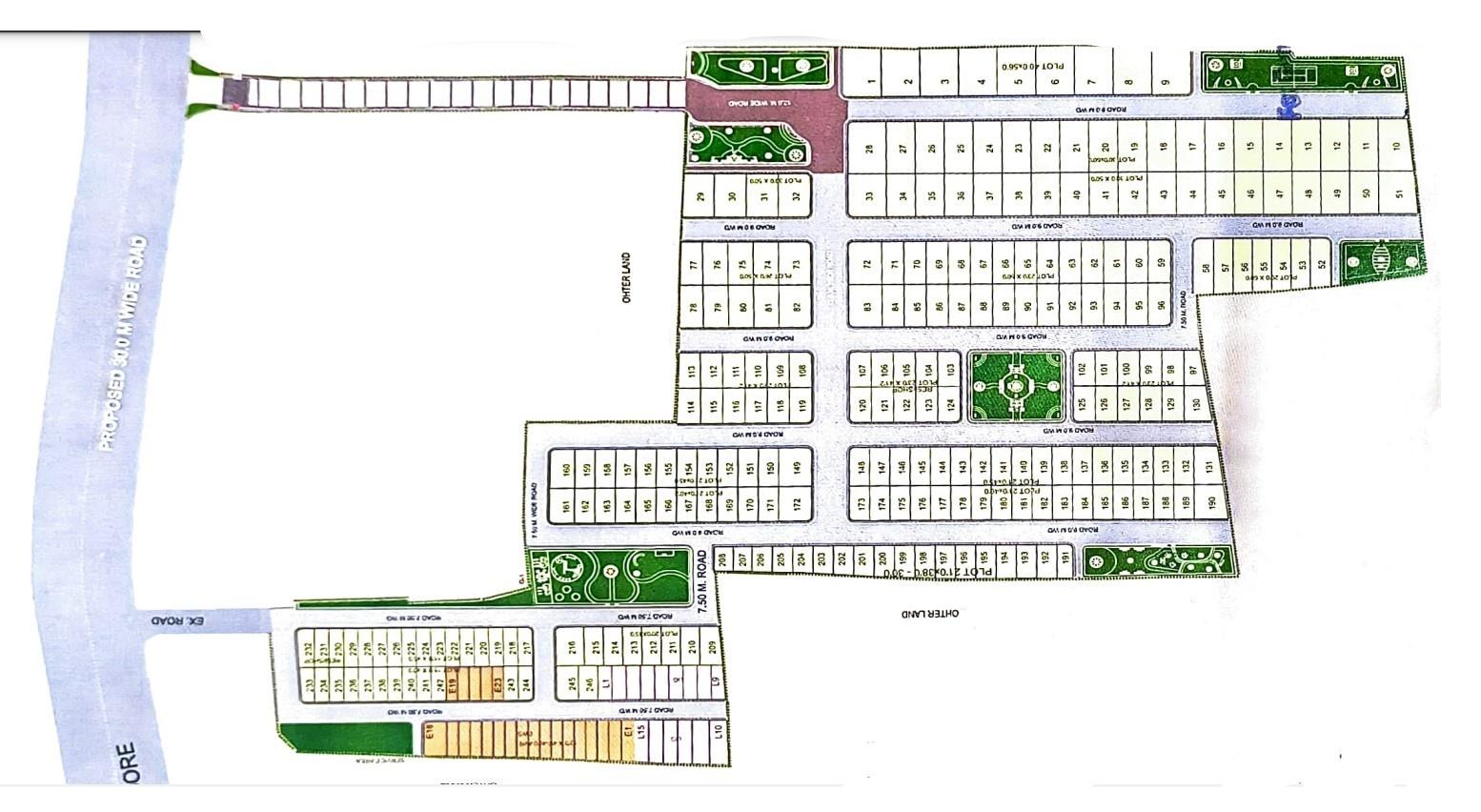  guruprasad-residency Layout Plan
