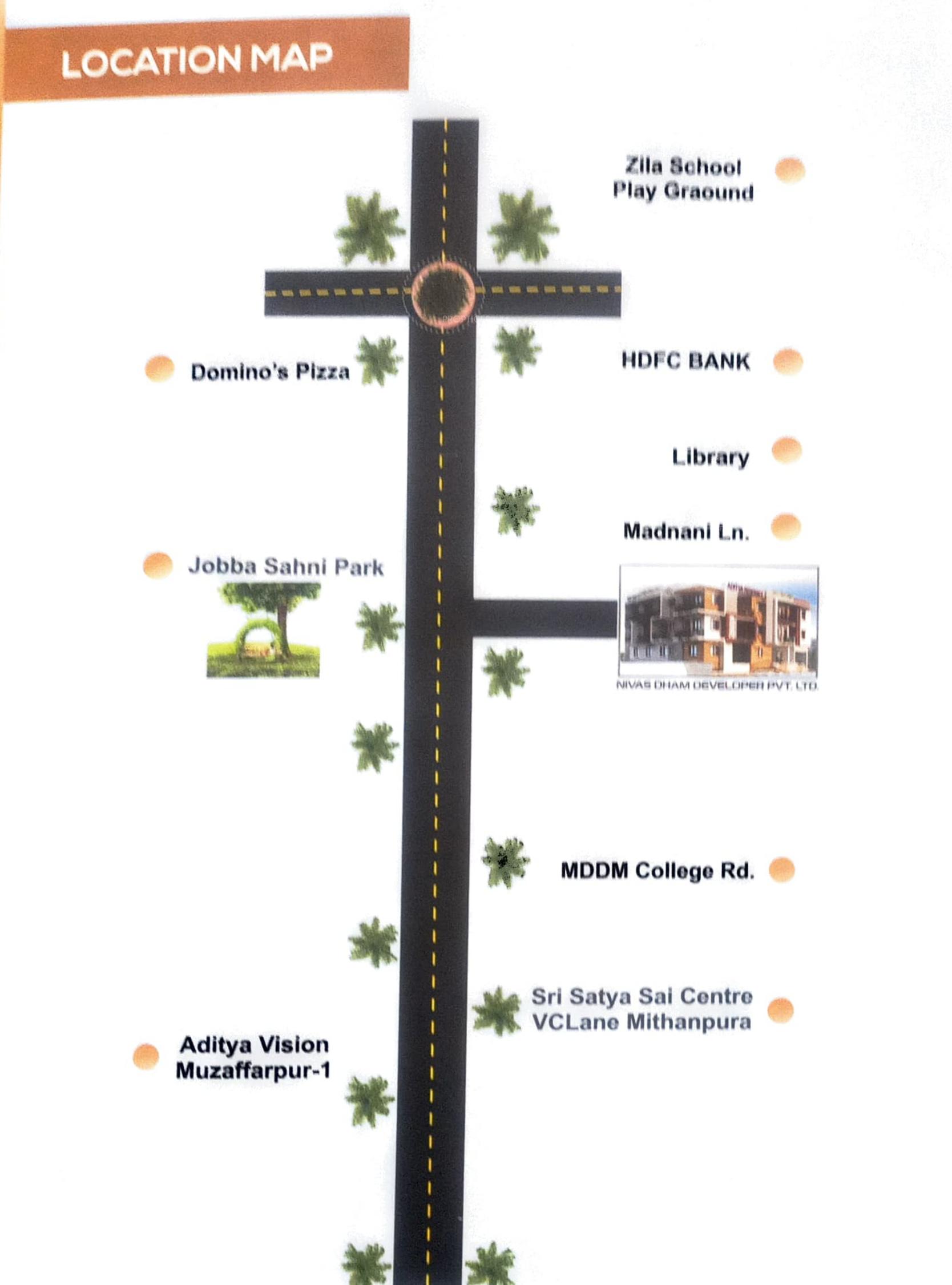  aditya-residency Location Plan