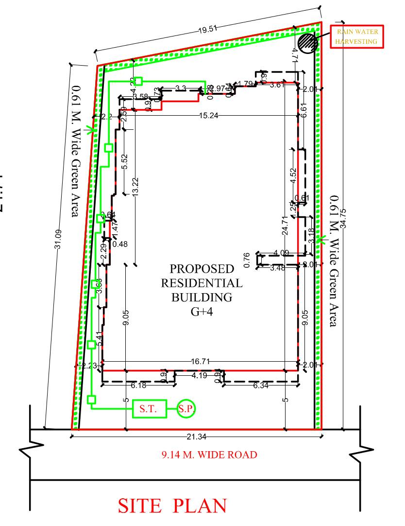  bishundeo-sarswati-apartment Site Plan