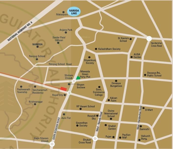  shlok-35 Location Plan