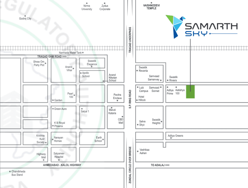  sky Location Plan