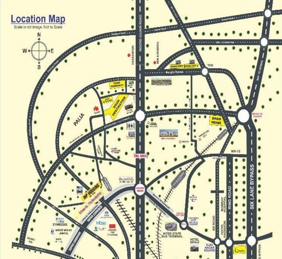  dhan-destination Location Plan