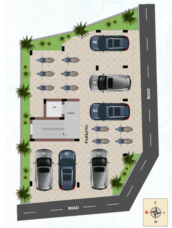  fortune Fortune Cluster Plan for ground Floor