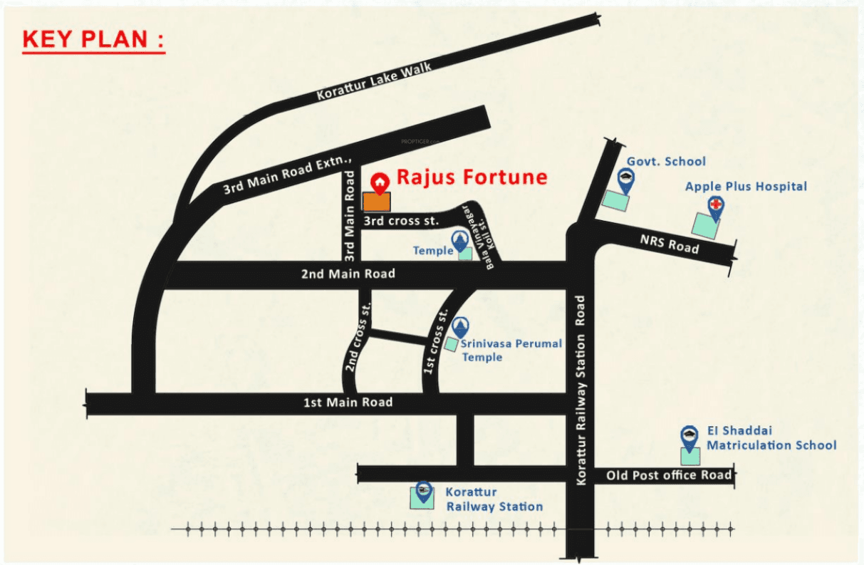 fortune Location Plan