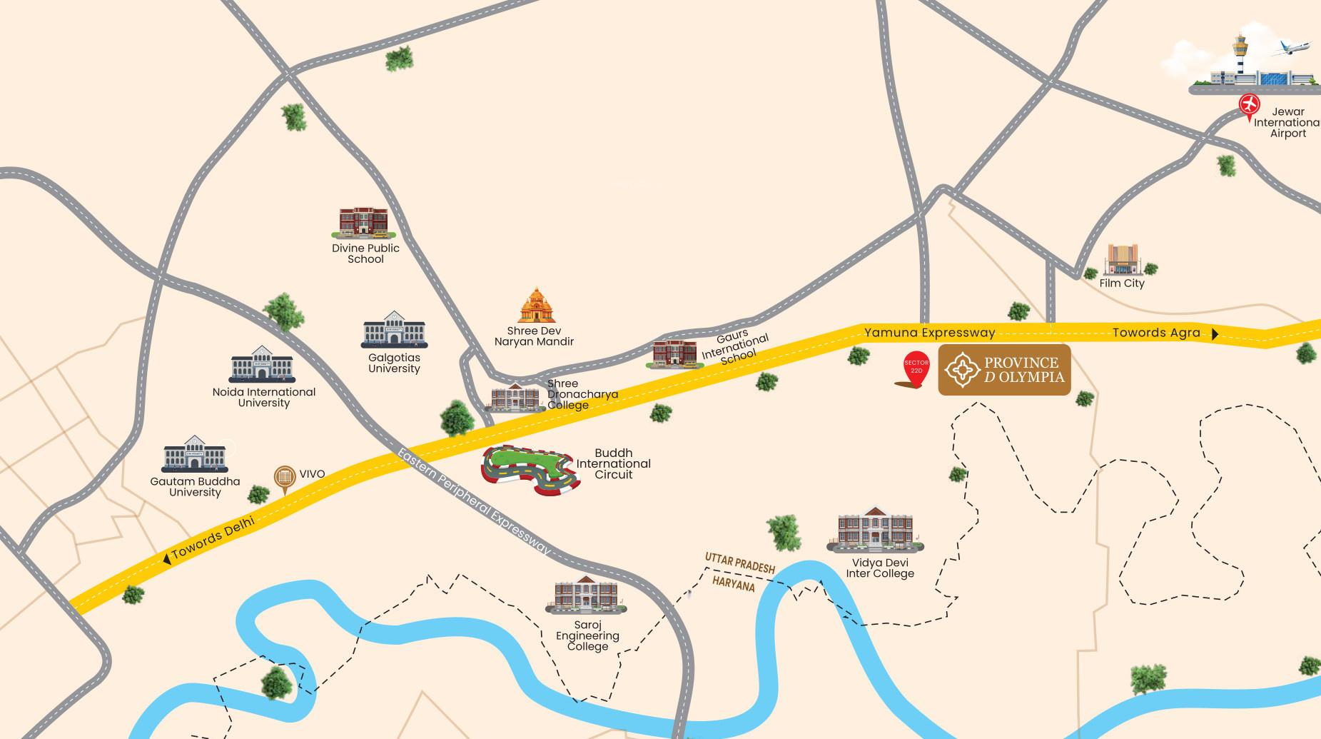  province-d-olympia Location Plan