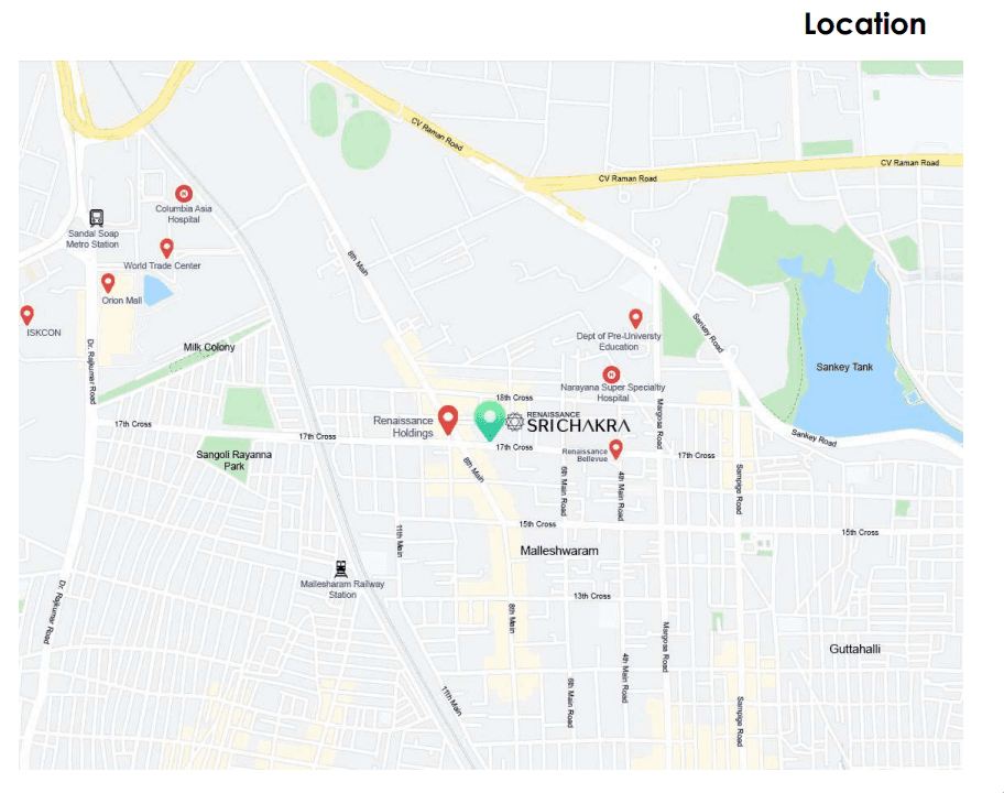  srichakra Location Plan