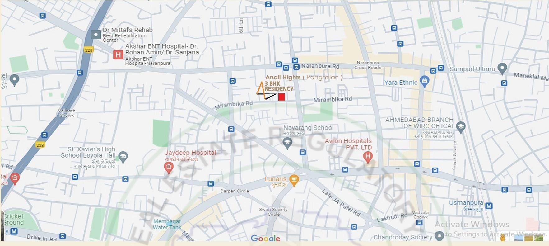  anali-heights-rang-milan- Location Plan