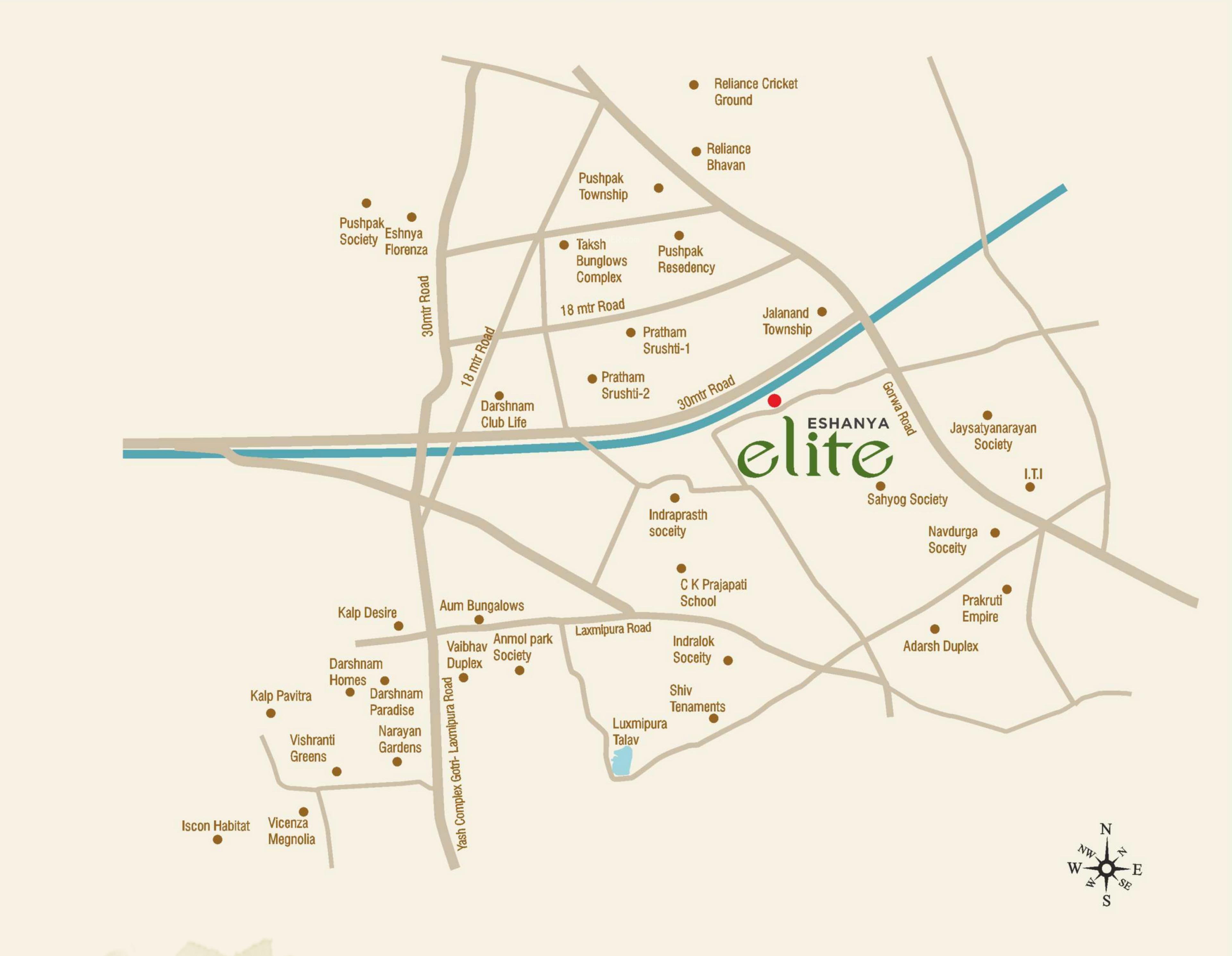  elite Location Plan