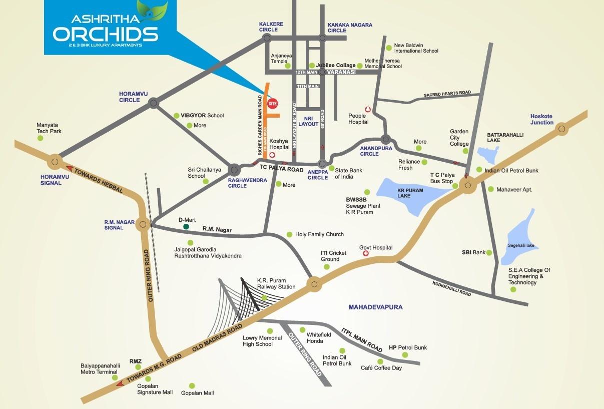  orchids Location Plan