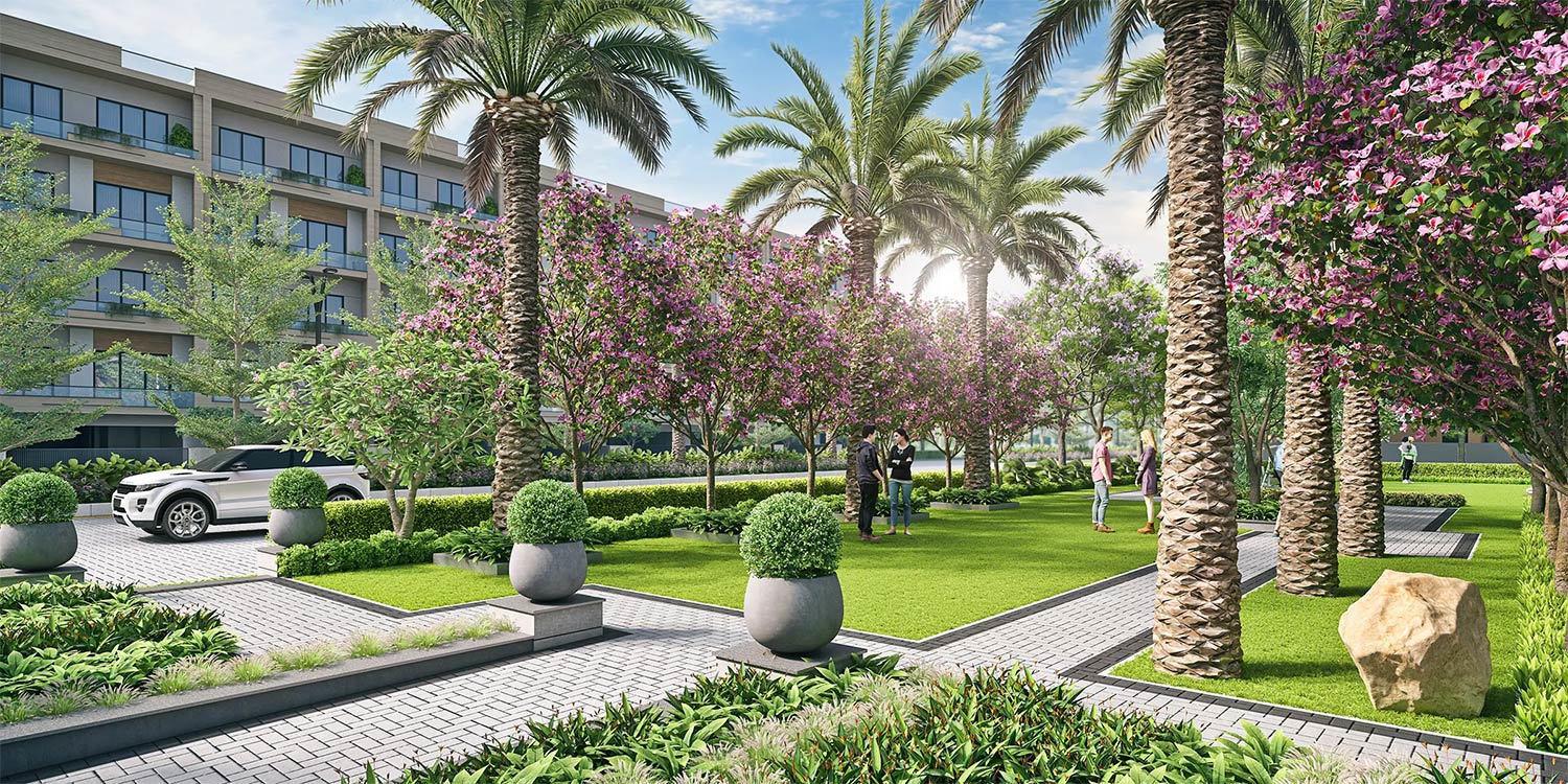  liv-89 Landscape Garden and Tree Planting