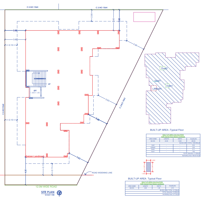  kalash-residency Site Plan