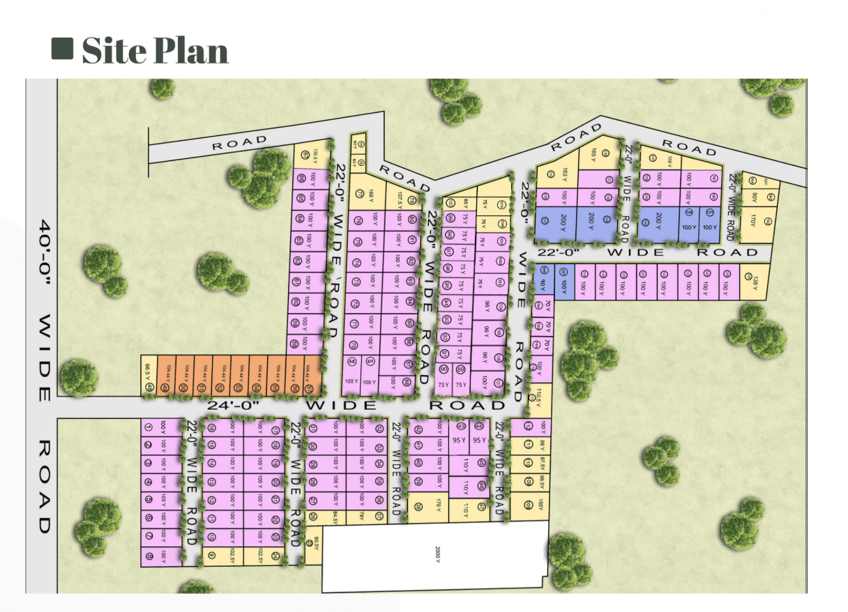  green-villa-1 Site Plan