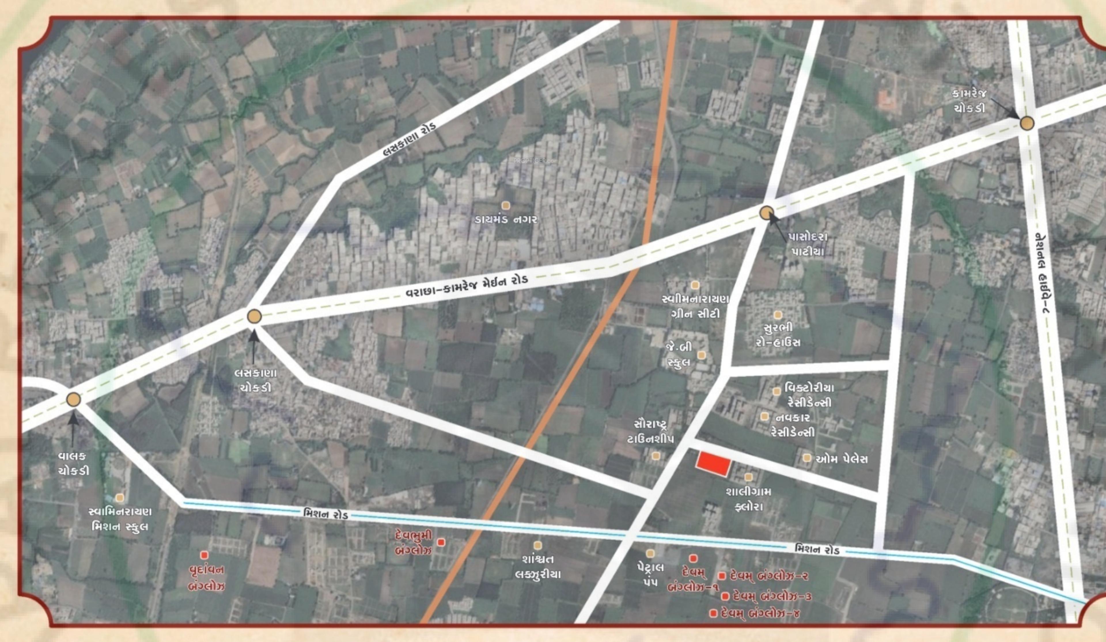  devam-solitaire Location Plan