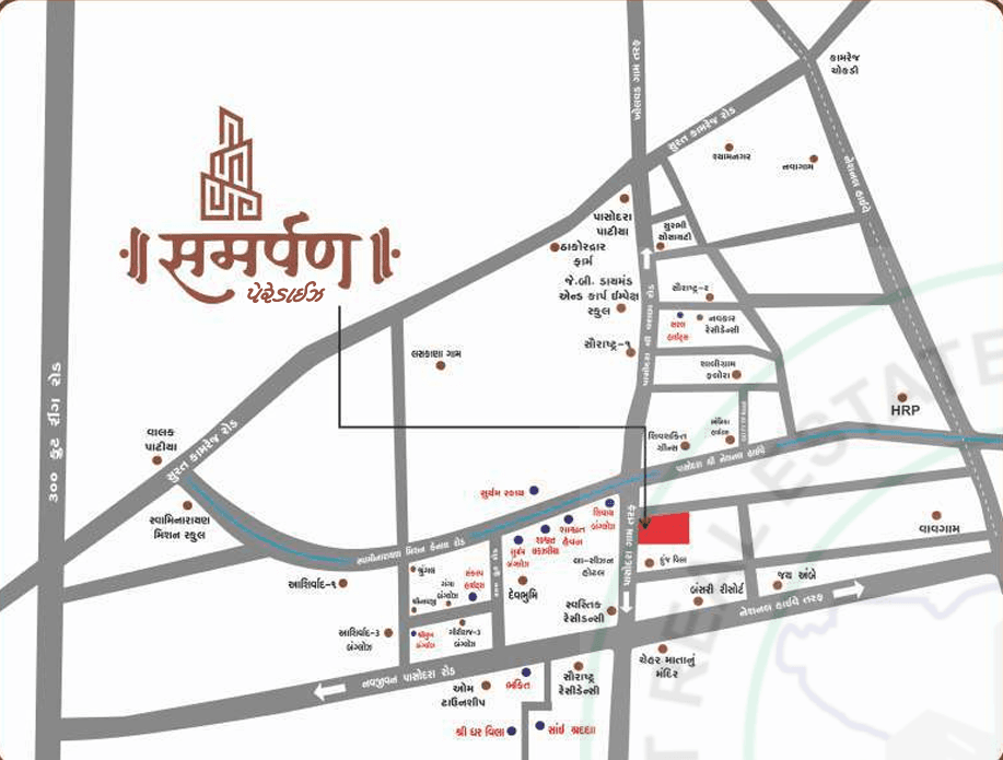  paradise Location Plan