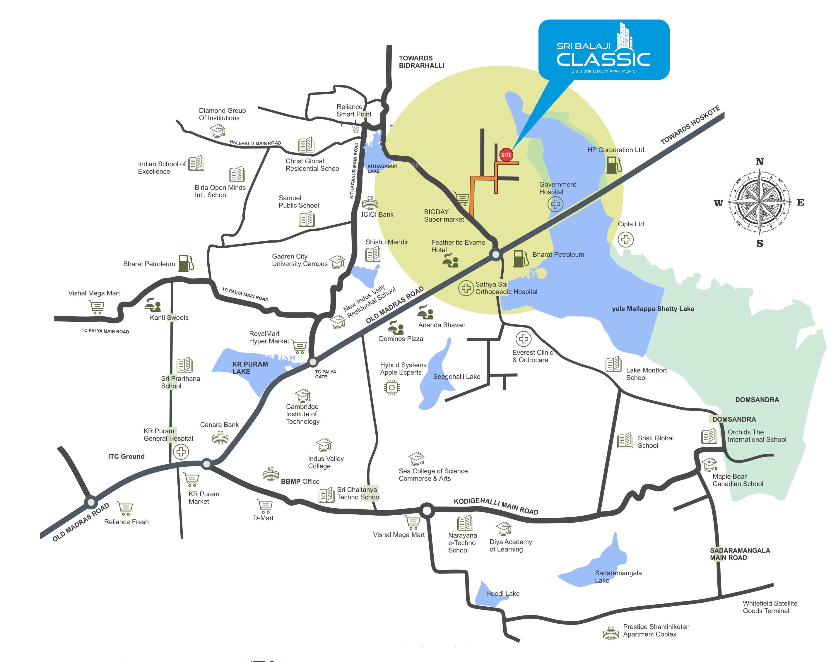  classic Location Plan