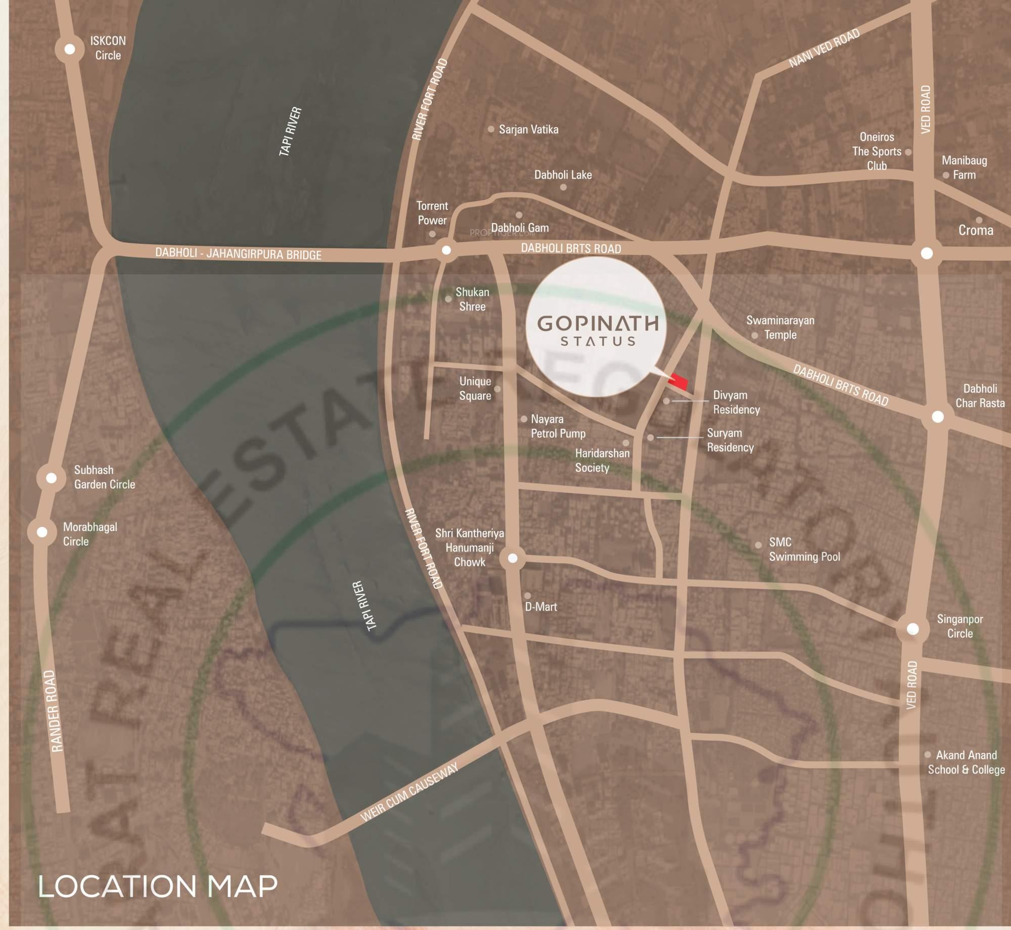  gopinath-status Location Plan