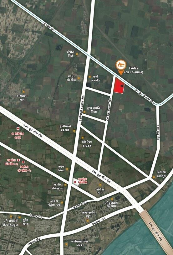  vitrag-bunglows Location Plan