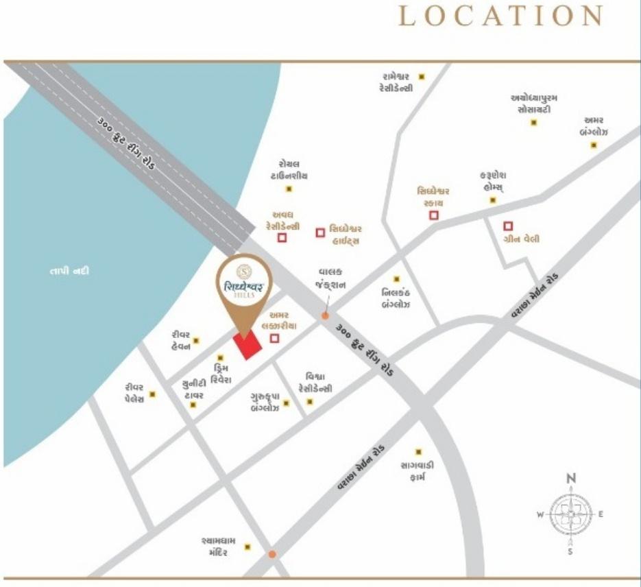  siddheshwar-hills Location Plan