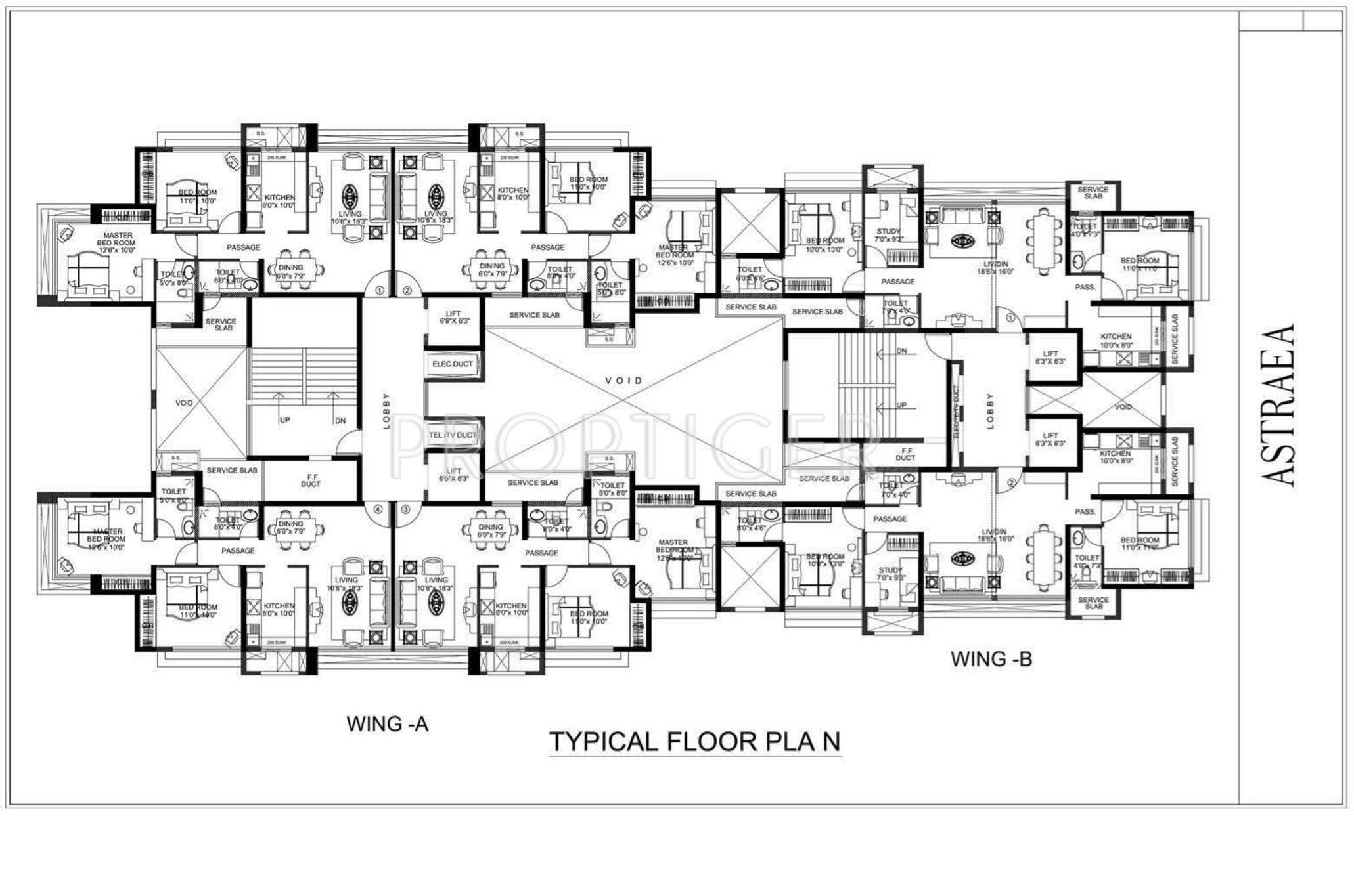 Images for Cluster Plan of Rustomjee Urbania Astraea