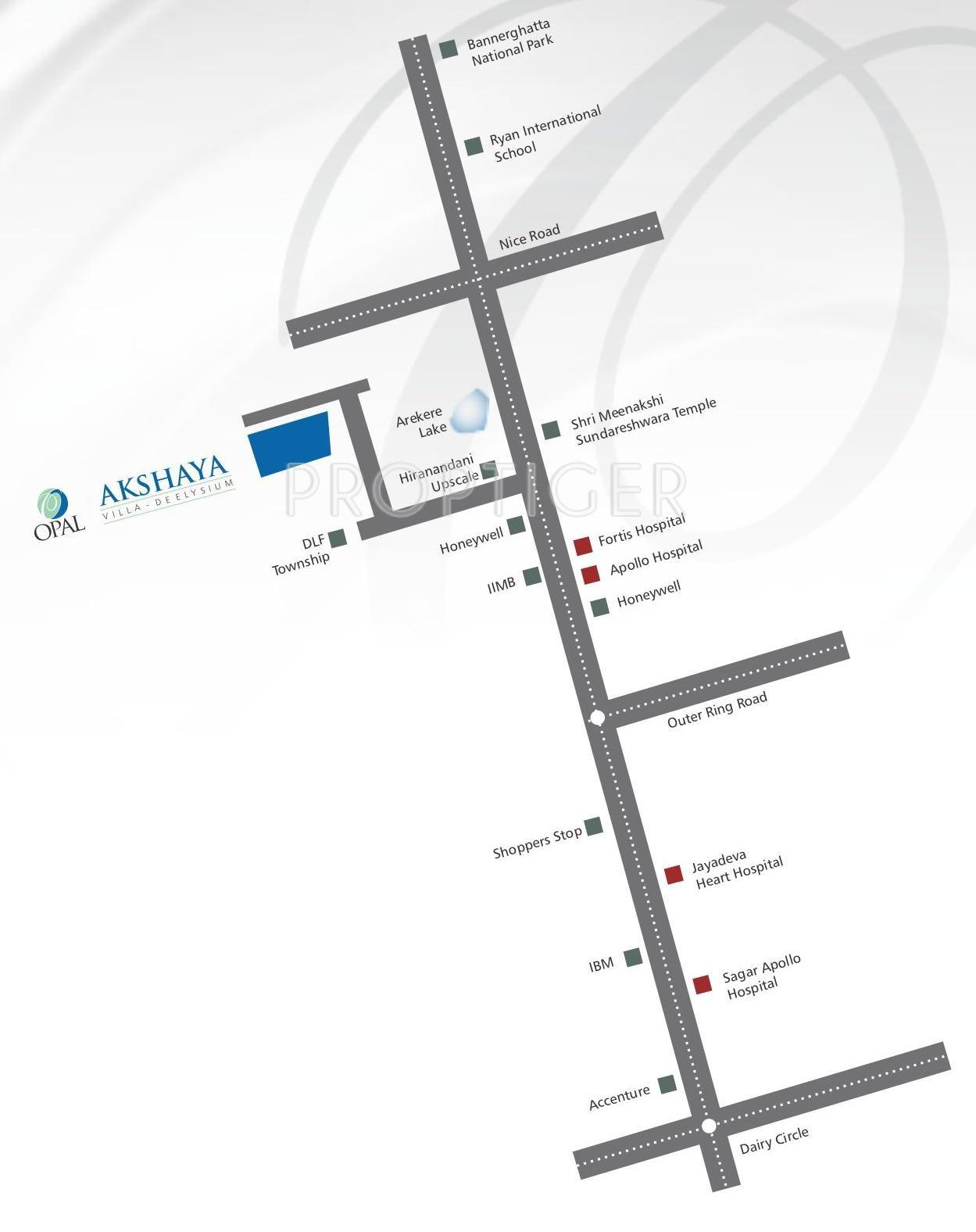 Images for Location Plan of Square Opal Akshaya