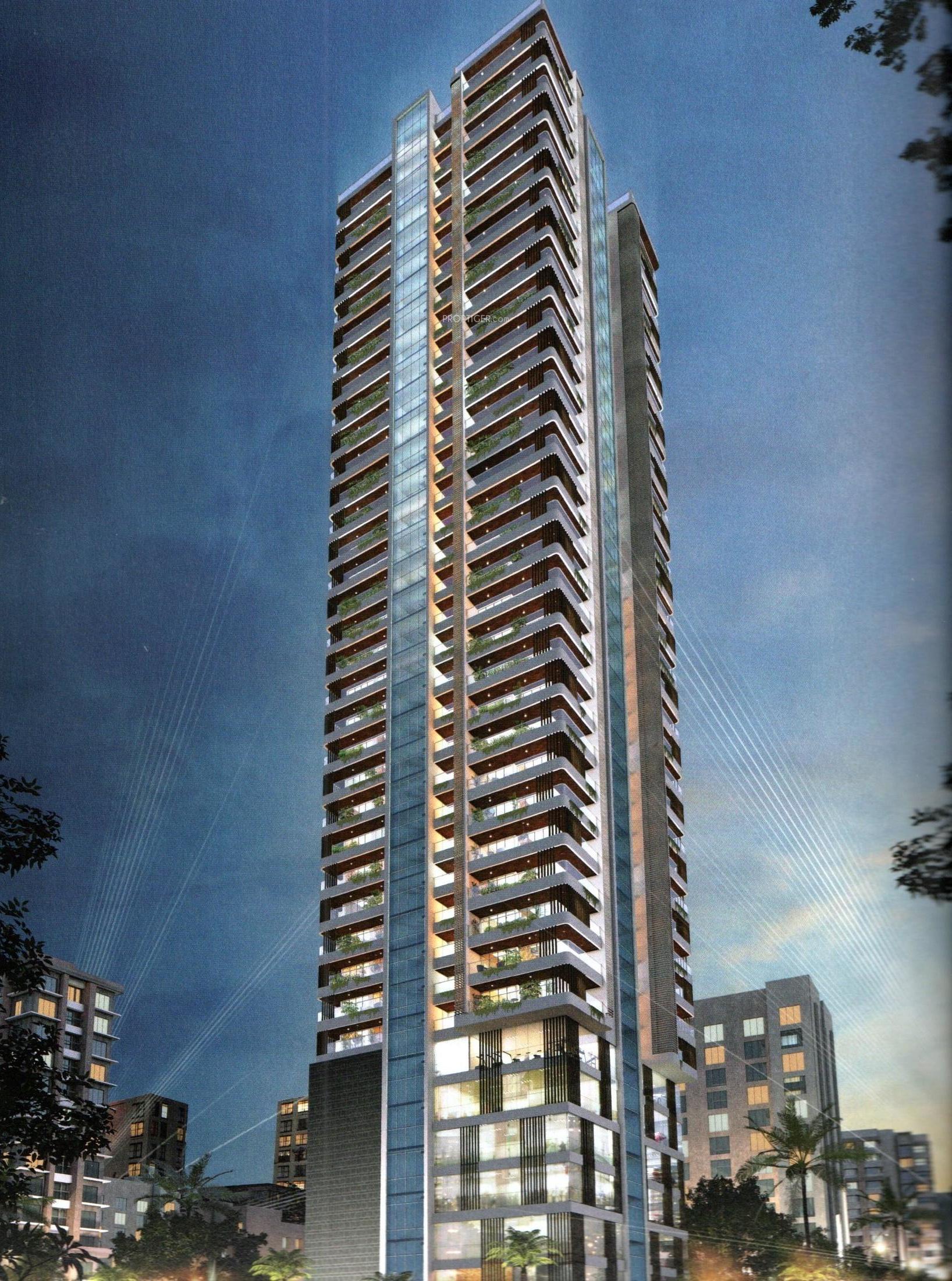  shreeji-towers Elevation