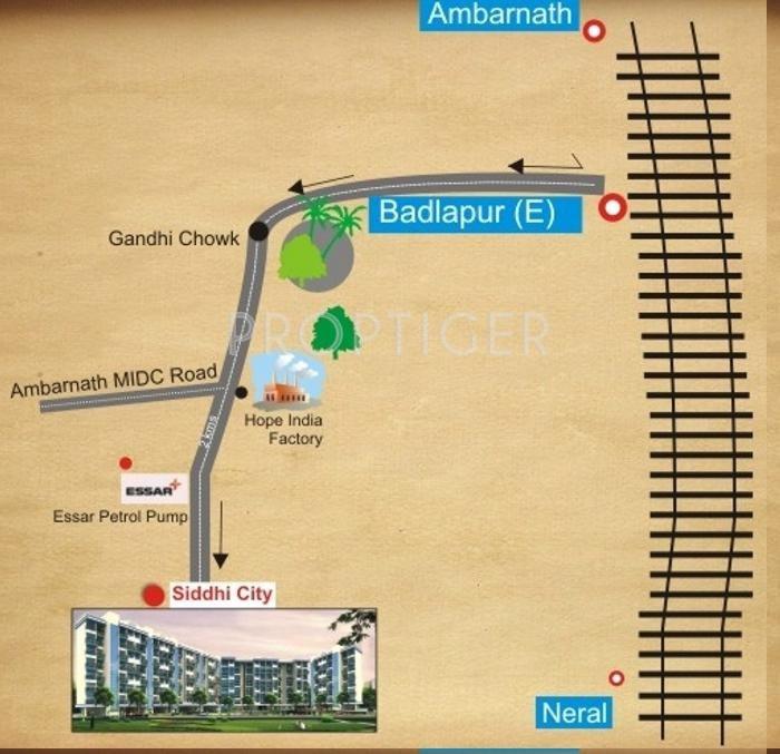 Images for Location Plan of Siddhitech Siddhi City