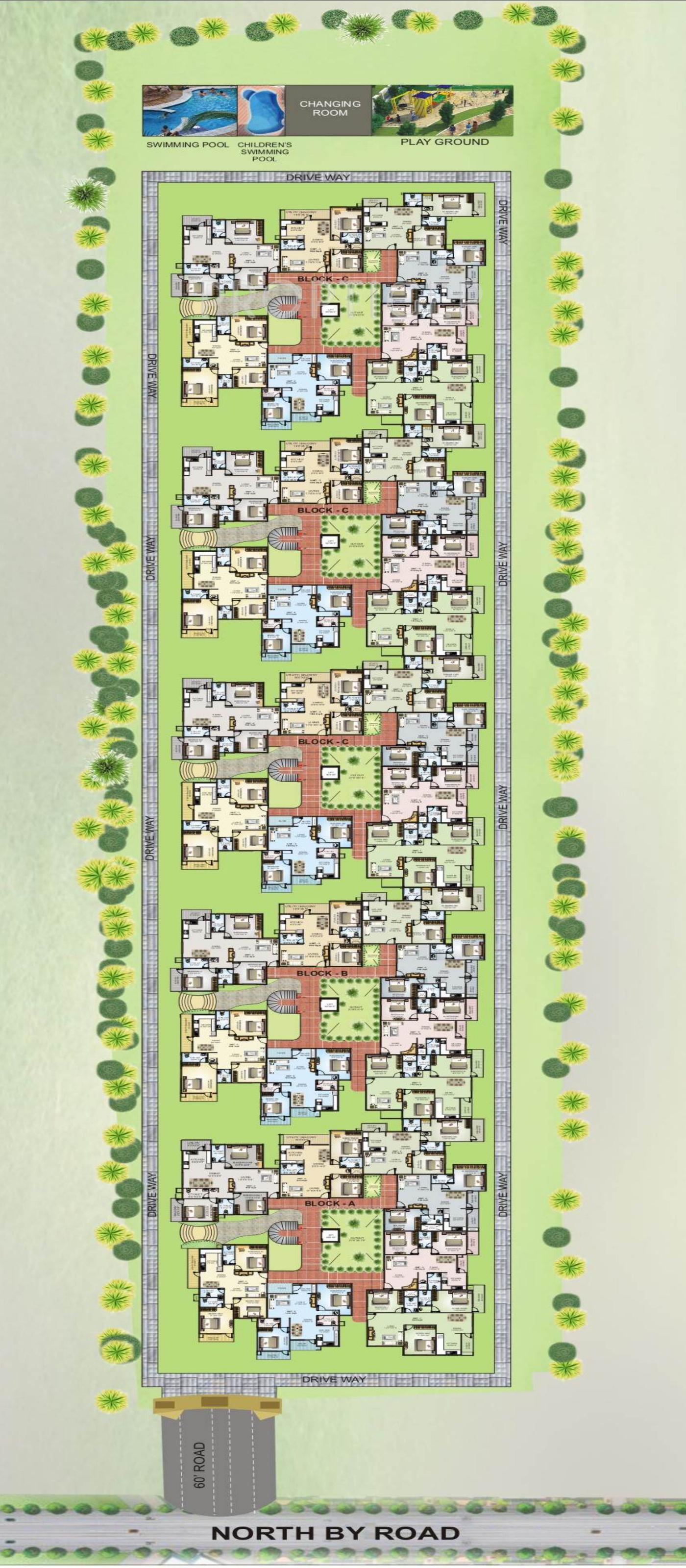 gk-shelters lake-view Site Plan