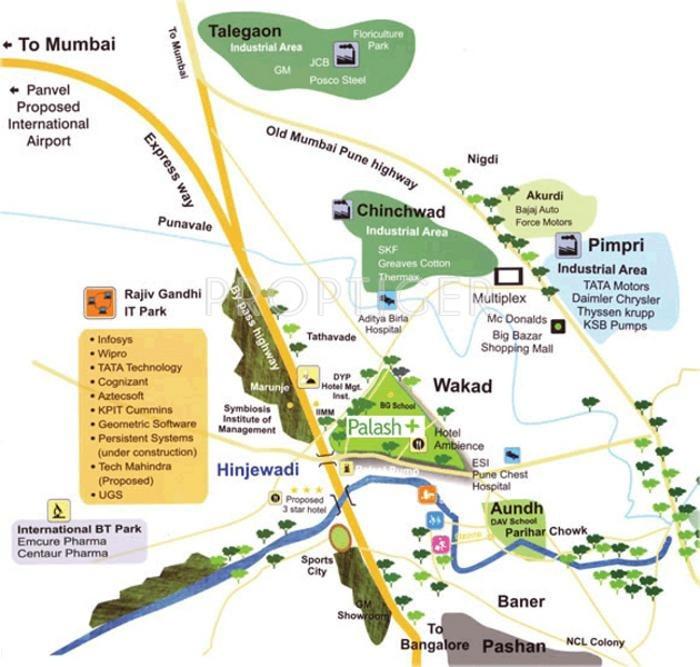 Images for Location Plan of Vilas Javdekar Palash 2dot0