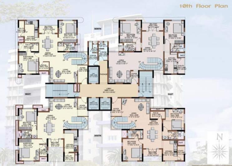 550 sqft, 1 bhk BuilderFloor in Builder Project Indirapuram Shakti Khand 4, Ghaziabad at Rs. 22.1100 Lacs