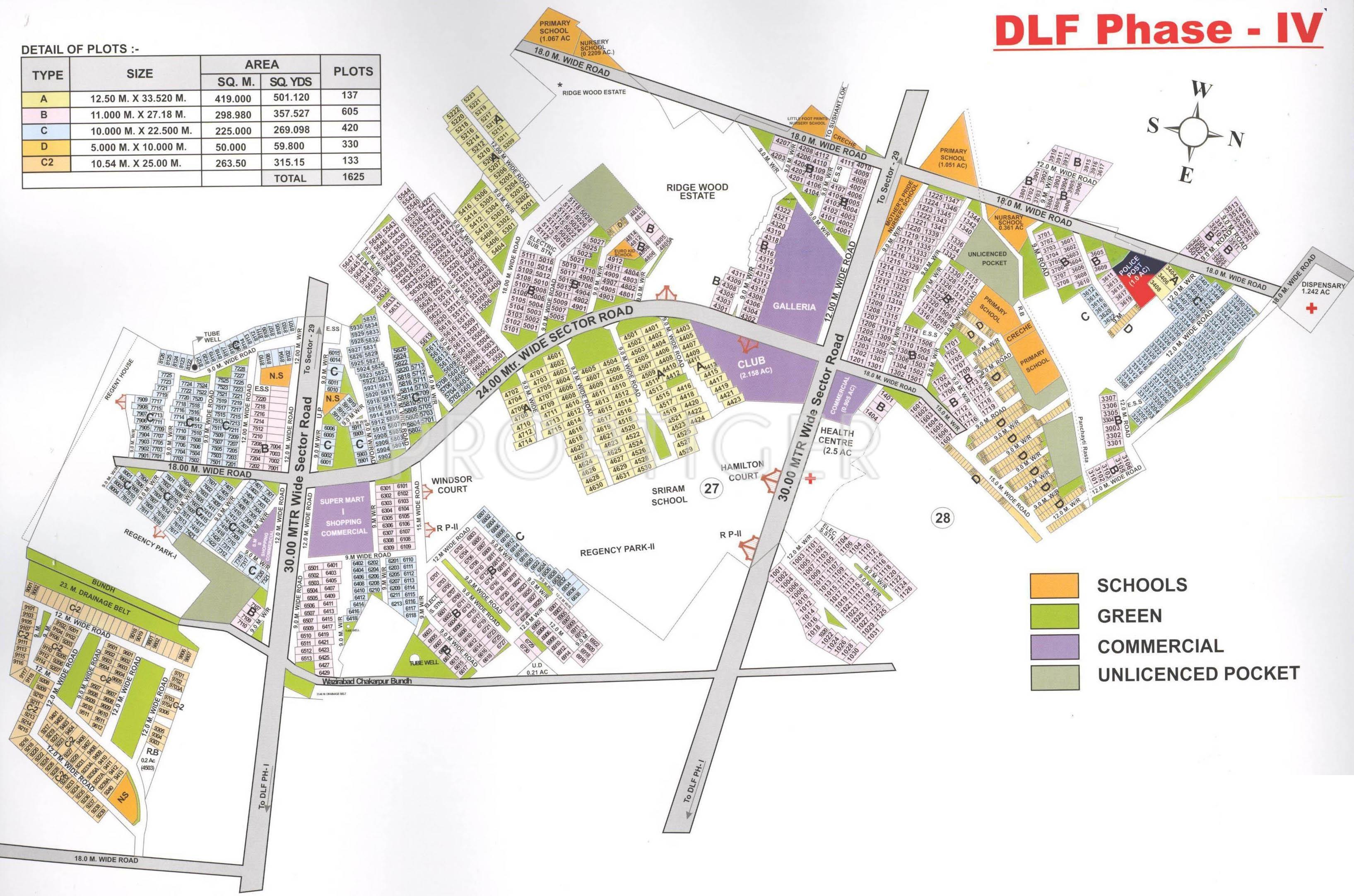 Images for Site Plan of DLF Phase 4