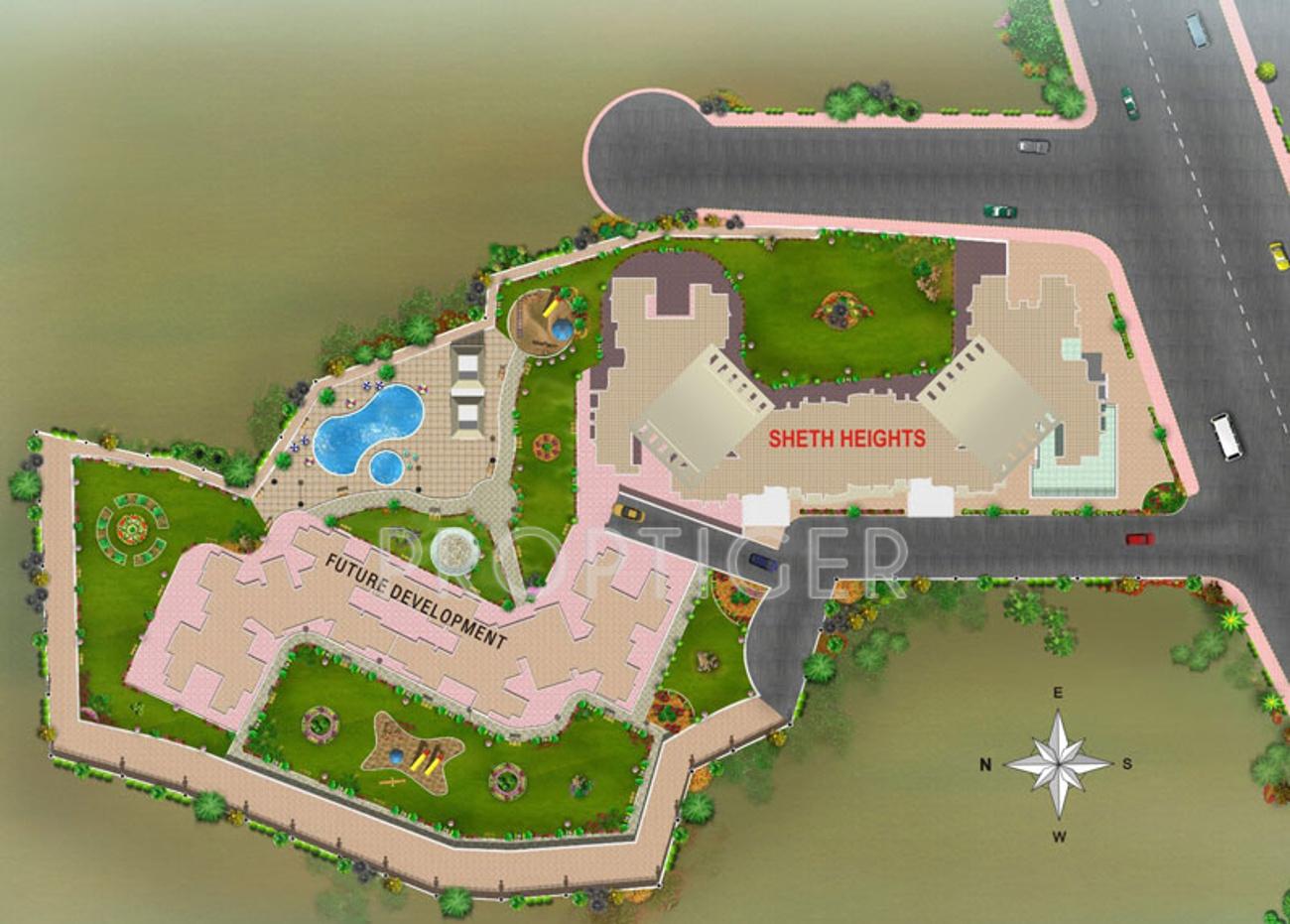 Images for Layout Plan of Sheth Enterprises Heights