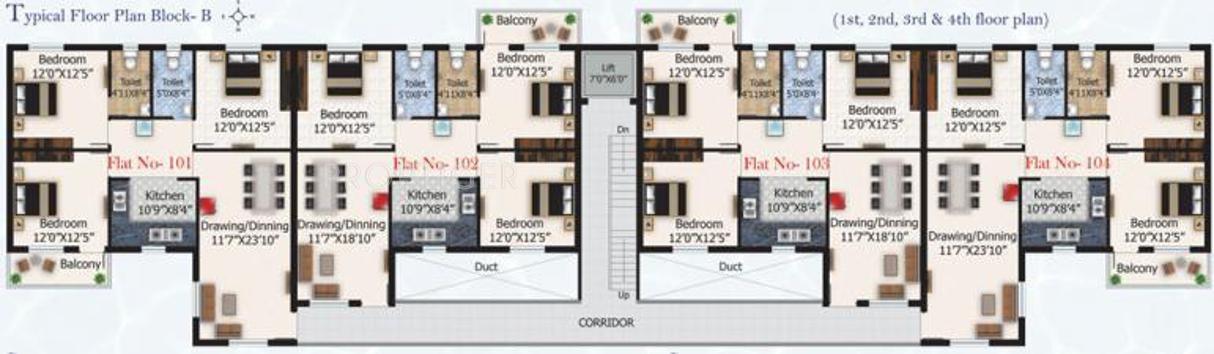 Images for Cluster Plan of ABC Associate Sandal Wood