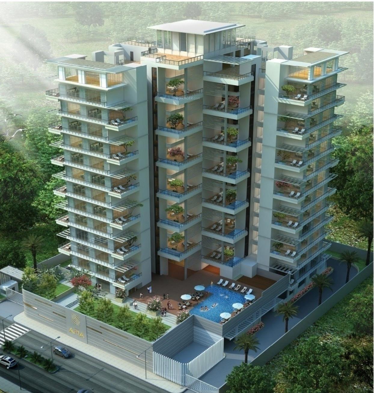  aria Images for Elevation of Ajmera Aria