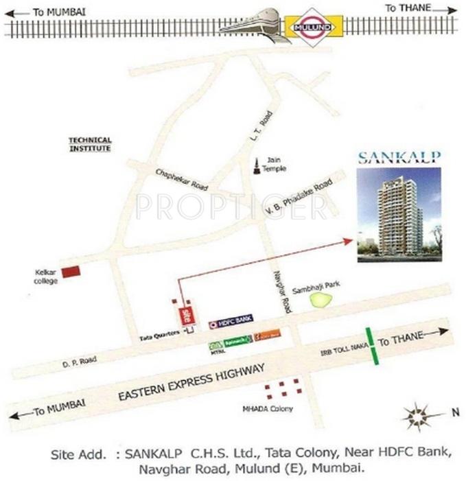 Images for Location Plan of Dhanshree Navghar Road Sankalp Chs Ltd Mulund