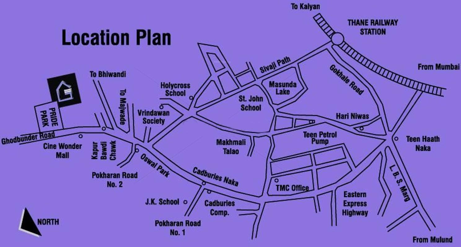 Images for Location Plan of Gala Group Pride Residency