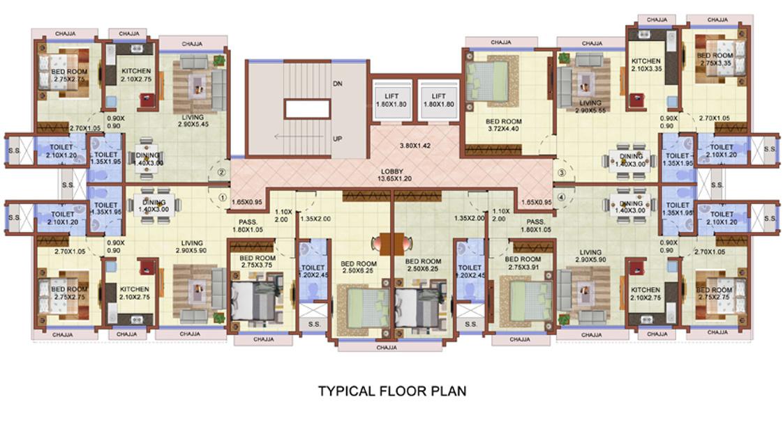 Images for Cluster Plan of SD Vijay Lenyadri