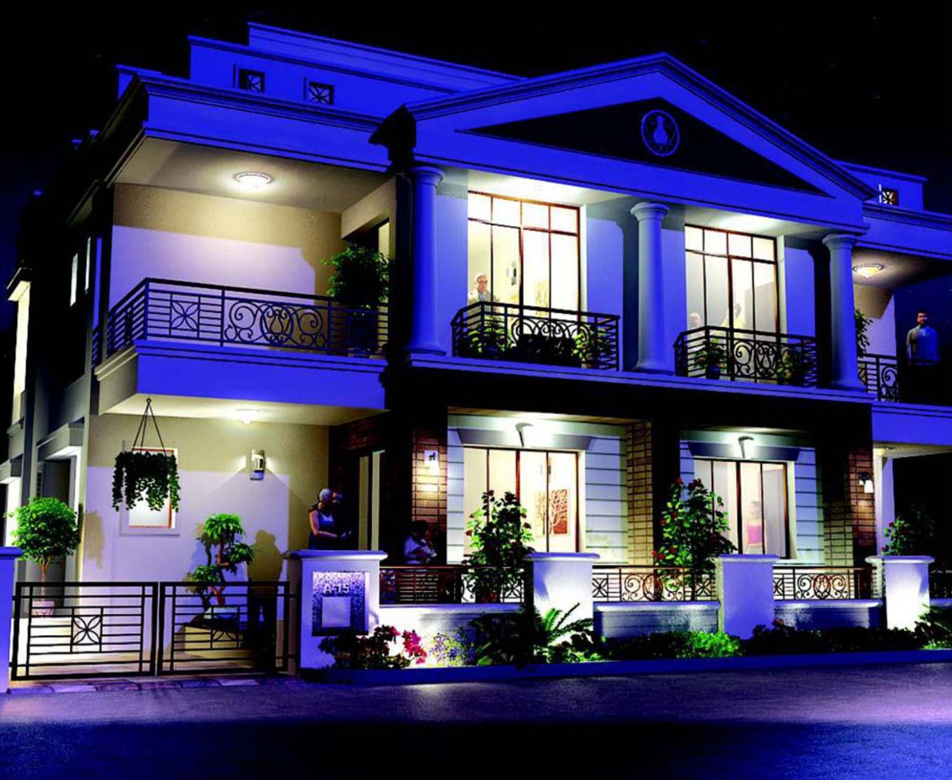 Images for Elevation of JP Iscon Villas