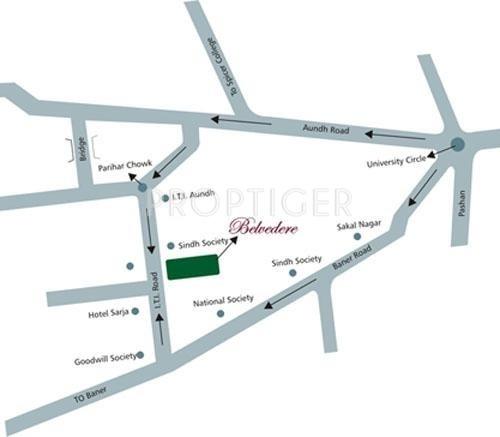 Rachana Lifestyle Belvedere Location Plan