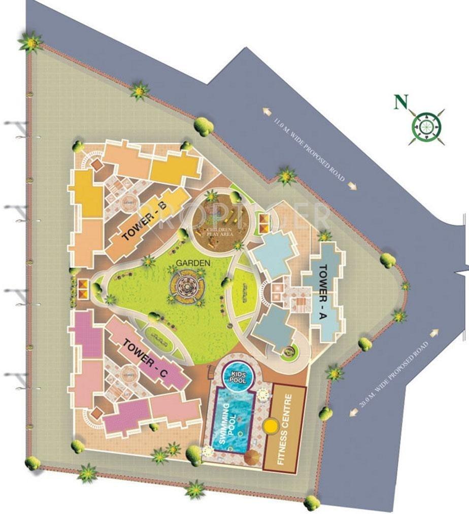 Zenith Group Bhoomi Harmony Layout Plan