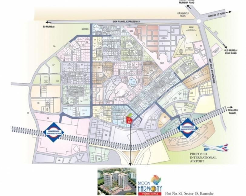 Zenith Group Bhoomi Harmony Location Plan