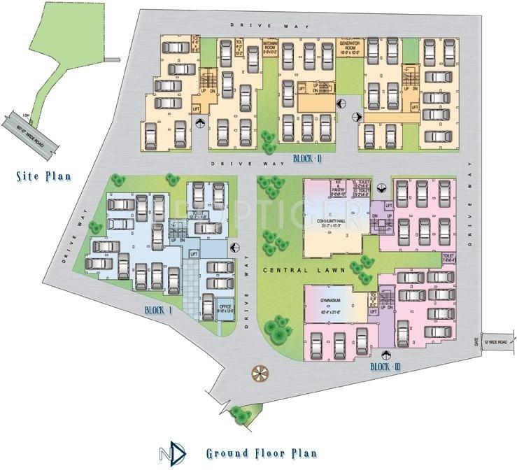 Images for Site Plan of Akshara Group Akshara Southern Breeze
