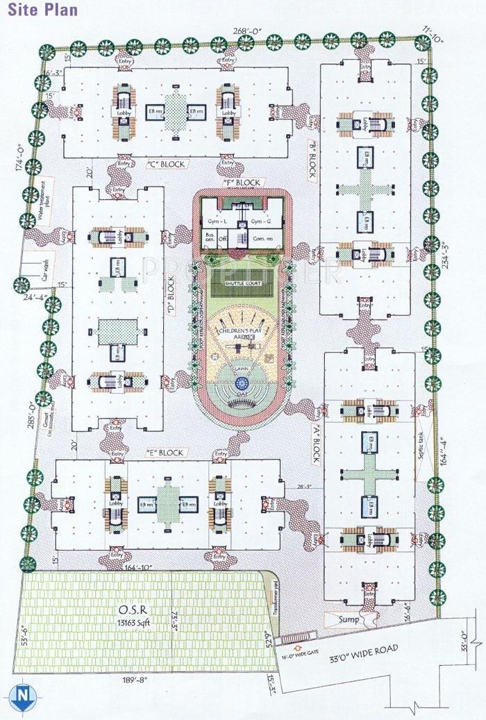DABC Abhinayam Phase 1 Site Plan